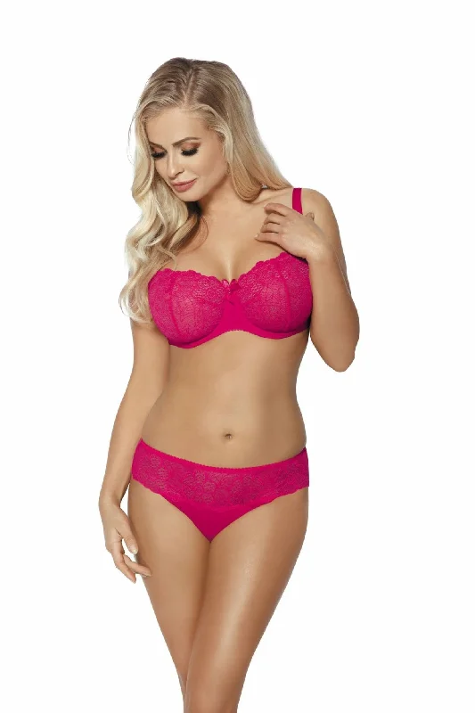 modal fiber high-waisted thongsSweet Raspberry -  Soft Bra