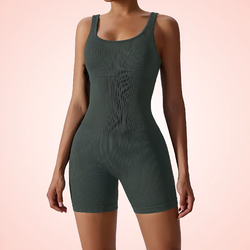 lace-trimmed sleep camisolesWomen Seamless Workout Shapewear Bodysuit