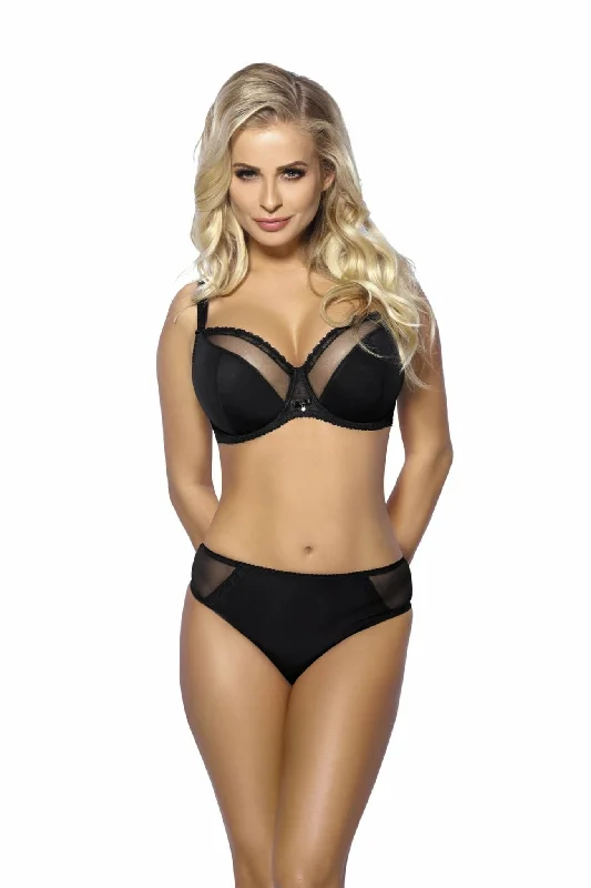 modal fiber high-leg briefsJoanna -  Semi Padded Bra (Black)