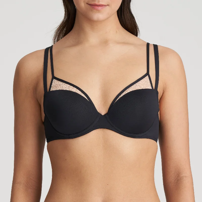 moisture-wicking activewear underwearAmman Padded Plunge Bra