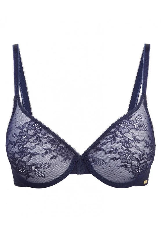 modal fiber high-waisted briefsGossard Glossies Lace Sheer Bra | ECLIPSE