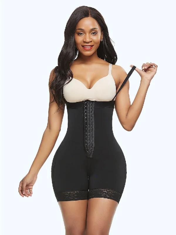 high-compression shapewear for partiesLoverbeauty Zippered Shapewear Tummy Control Shorts