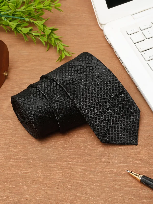 Women's Winter CoatsMen's Black Fashion Broad Tie