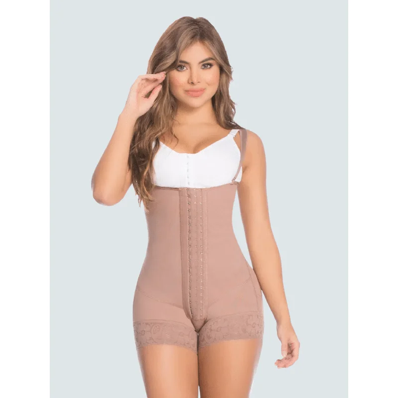 lace-trimmed sleep tank topsStrapless Lipo-Reduction To The Abdomen Girdle Delie 09106