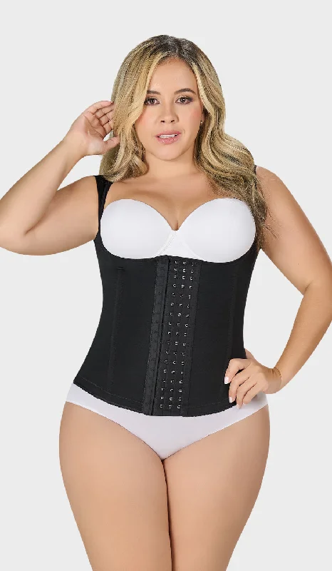 eco-friendly organic cotton lingerie setsC4055 - WAIST TRAINER , FREE BUST,  COVERED BACK AND WIDE STRAPS