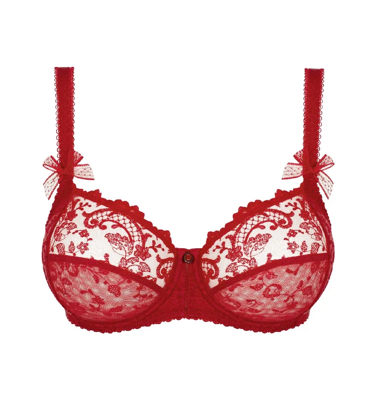 lace-embellished bralettesEmpreinte Gaby Full cup bra Passion