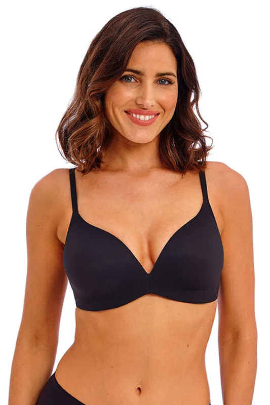 lace-embellished bralette setsInes Secret Wireless Contour Black