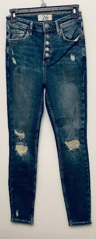 Women's Jodhpurs with ElasticJeans Skinny By We The Free In Blue Denim, Size: 2