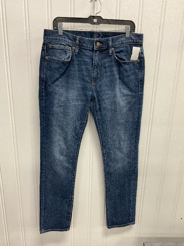 Women's CulottesJeans Straight By J. Crew In Blue Denim, Size: 16