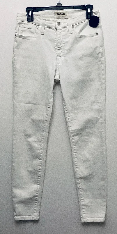 Women's Jodhpurs with Wide LegJeans Skinny By Madewell In White, Size: 6