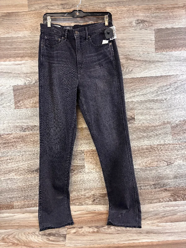 Women's Jodhpurs with Keyhole CollarJeans Skinny By Gap In Black Denim, Size: 8