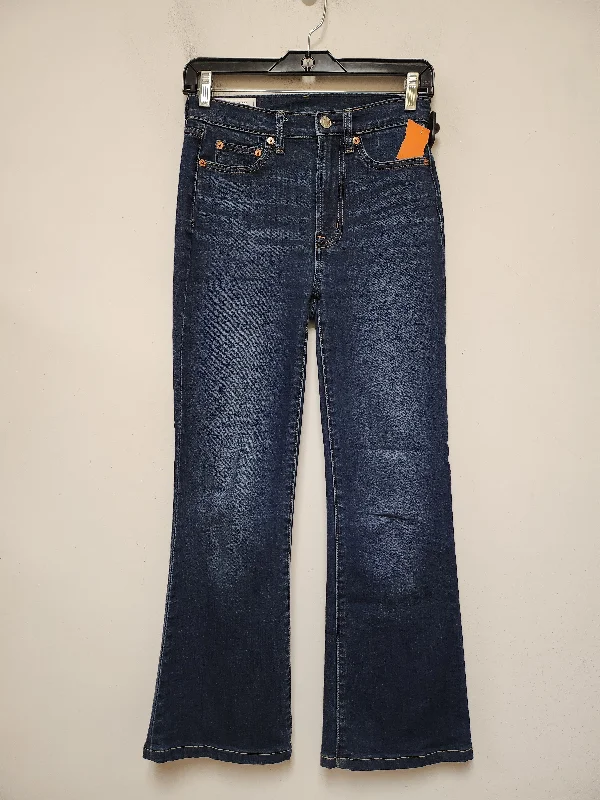 Women's Jodhpurs with Belt LoopsJeans Boot Cut By Gap In Blue Denim, Size: 0