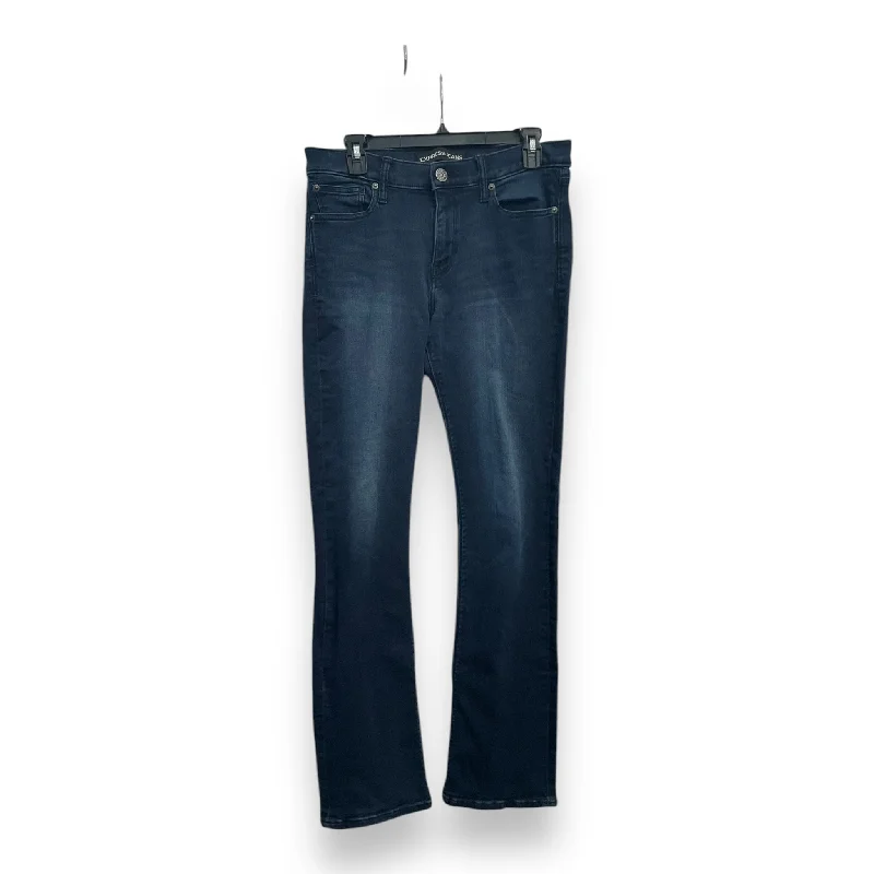 Women's Jodhpurs with Elastic WaistJeans Straight By Express In Blue Denim, Size: 8