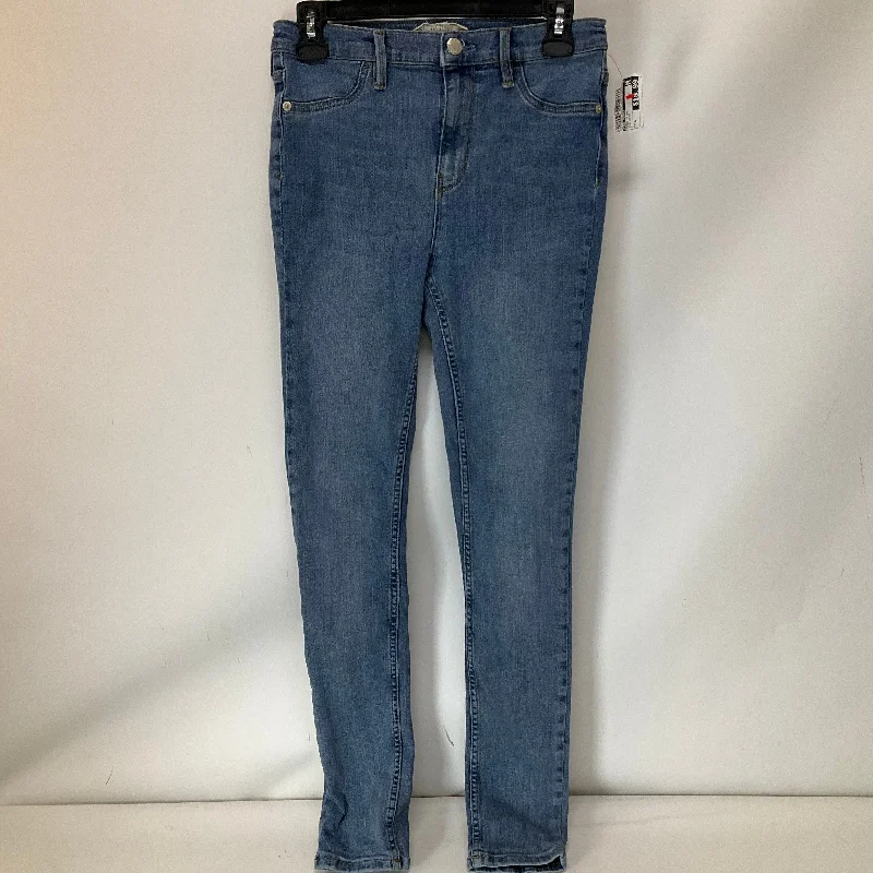 Women's Jodhpurs with PocketsJeans Skinny By Free People In Blue Denim, Size: 6