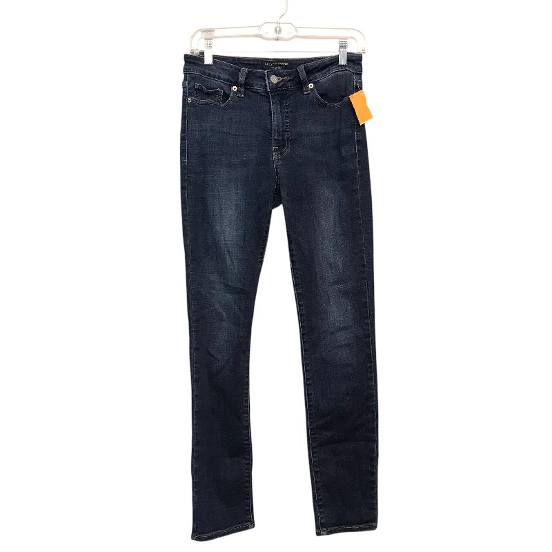 Women's Jodhpurs with Peter Pan CollarJeans Skinny By Lucky Brand In Blue Denim, Size:6