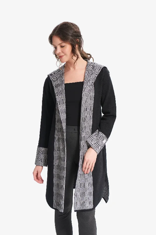 Women's Georgian Wool SweatersJoseph Ribkoff Open-Front Design Cardigan