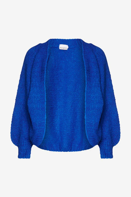 Women's Russian Wool SweatersNoella Fora Knit Cardigan Royal Blue