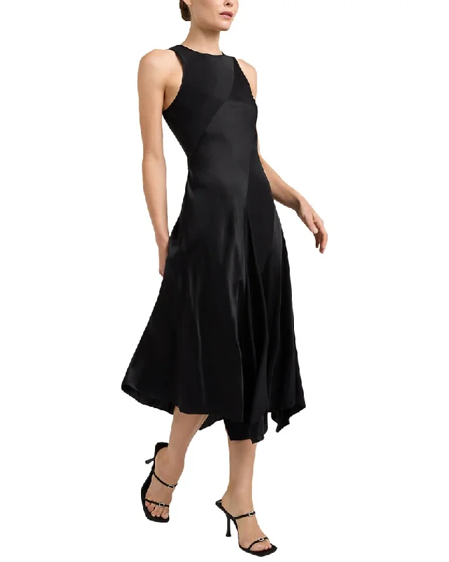 Women's Sleeveless DressesCinq à Sept Solana Silk Dress