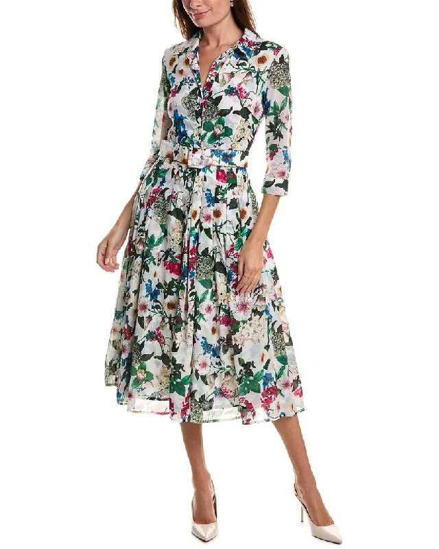 Women's Boat-Neck DressesSamantha Sung Audrey Shirtdress