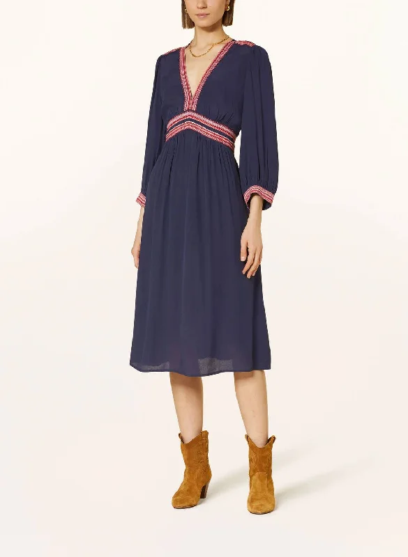 Women's Midi DressesTanina Dress In Marine