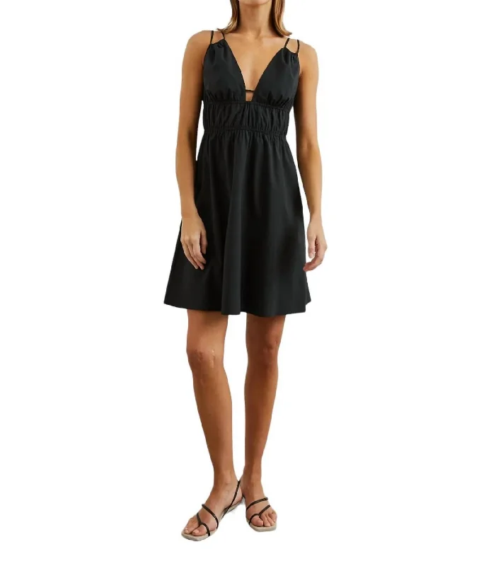 Women's Notched Collar DressesZendaya Dress In Black